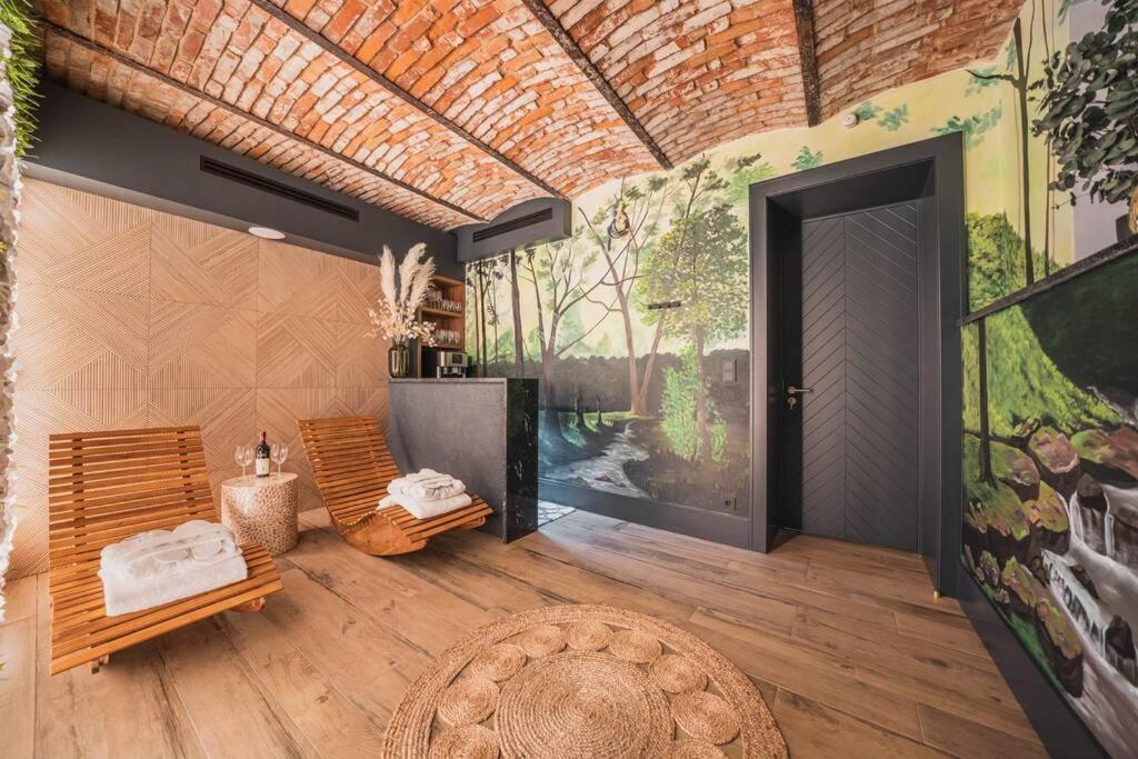 No 7 Apartament Spa Z Sauna I Jacuzzi 新塔尔格 外观 照片