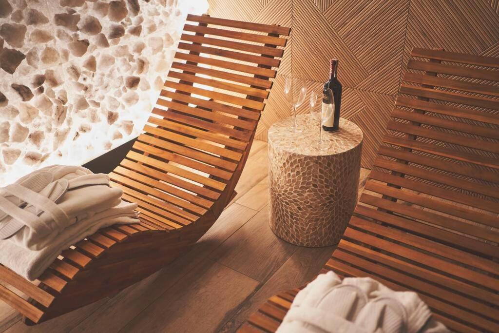 No 7 Apartament Spa Z Sauna I Jacuzzi 新塔尔格 外观 照片